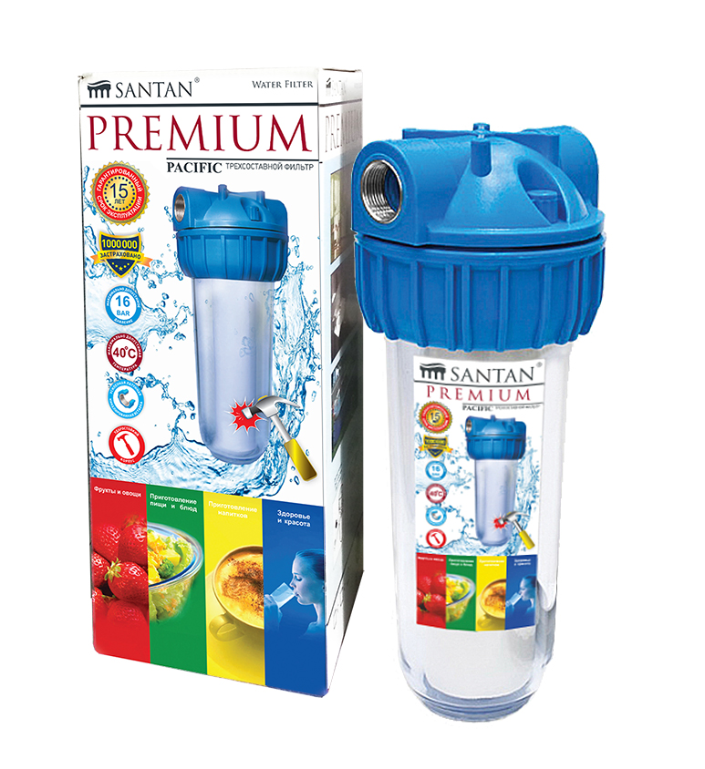 Колба 3/4 с картр. SANTAN PROF купить в интернет магазине Сантехдеталь