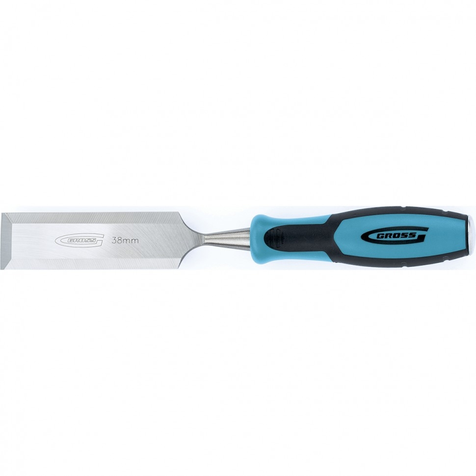 Долото-стамеска PIRANHA, 38 мм, двухкомпонентная эргономичная рукоятка ...