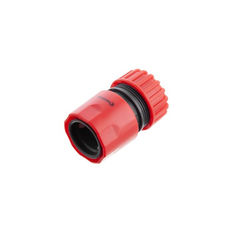 Коннектор д/шланга 3/4х3/4&amp;quot; с аквастоп. Intertool GE-1021 - 1