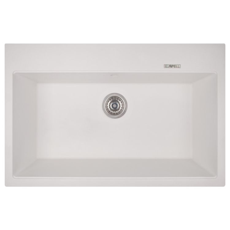 Кухонна мийка Apell Pietra Plus біла PTPL780GW - 1