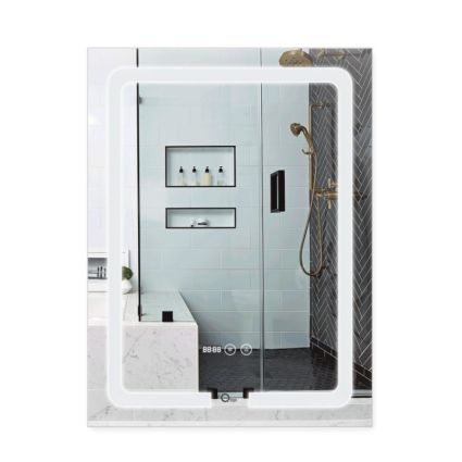 Зеркало Qtap Mideya с антизапотеванием 600х800 QT2078F937W - 1