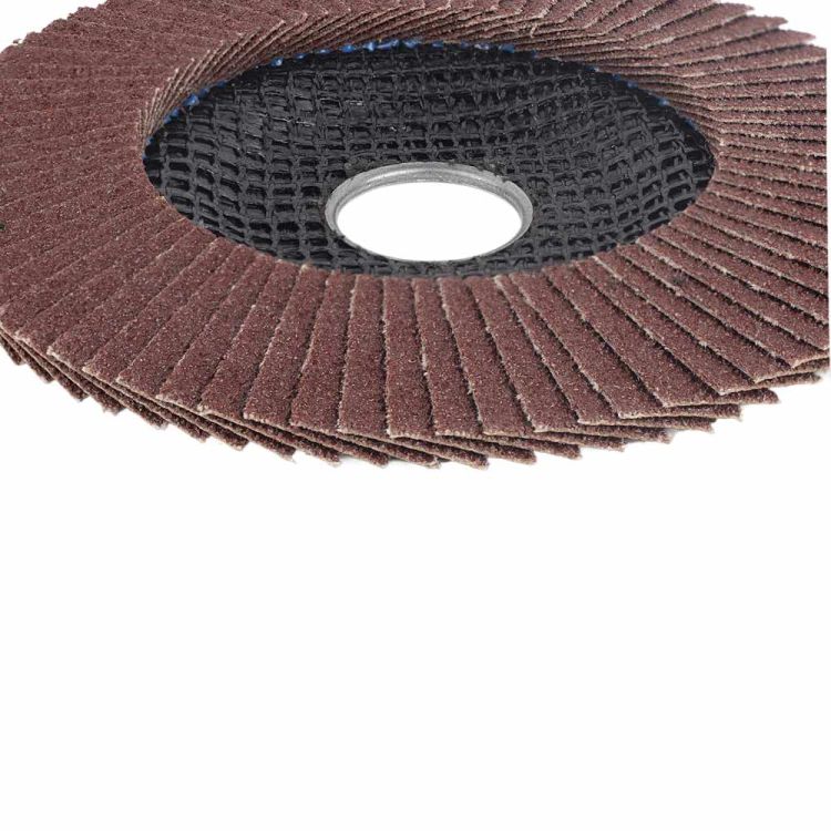 Круг лепестковый торцевой Т29 (конический) Ø125мм P80 Sigma (9172641) - 6