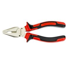 Плоскогубцы NICKEL, 160 мм, никелированные, двухкомпонентные рукоятки MTX 169029