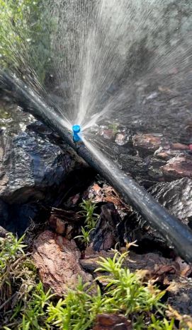 Мікроджет Presto-PS крапельниця для поливу Шуруп 90 л/год 90° (MJS-090) - 5