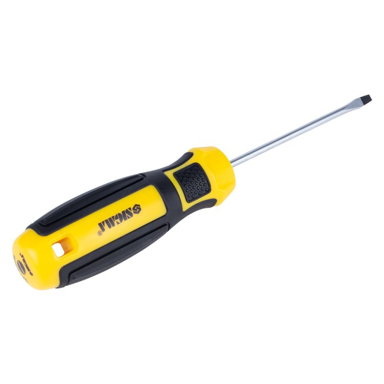 Отвертка шлицевая SL 3.0×75мм CrV Mega Sigma (4009151) - 3