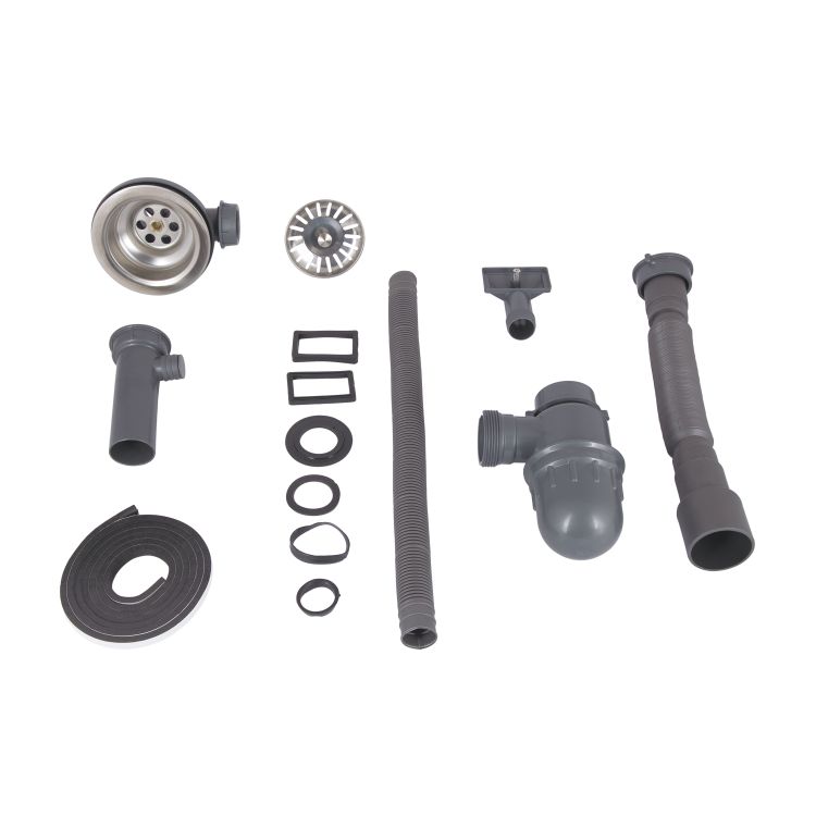 Кухонна мийка Brinex 5848 0,8 мм Satin (BRIN5848SAT08) - 9