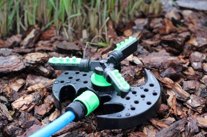 Дощувач Presto-PS зрошувач круговий Рубікон Green (2812-BL) - 5