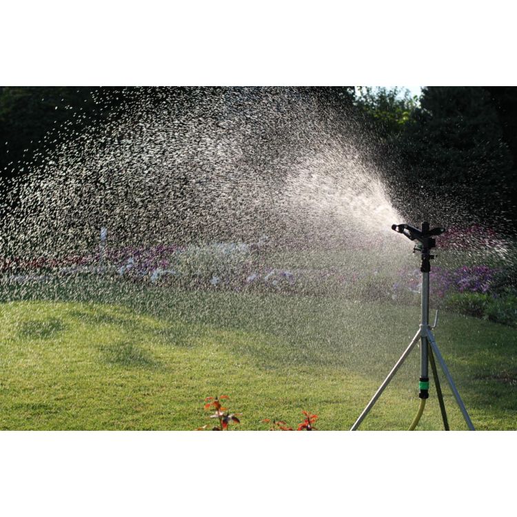 Дождеватель Presto-PS ороситель импульсный для огорода на 2 форсунки с резьбой 1 дюйм (6015) - 12