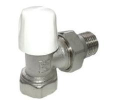 Кран д/рад. кутов. 1/2" Низ SANTAN