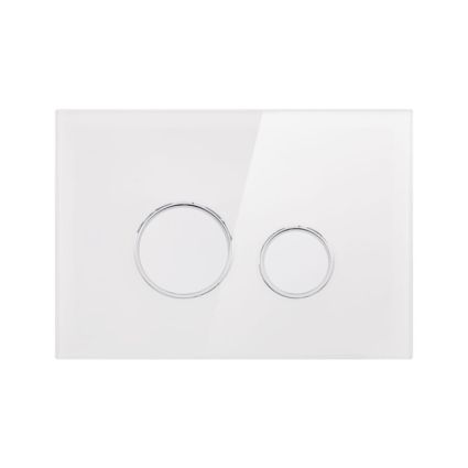 Панель смыва для унитаза Q-tap Nest PL M11GLWHI - 1