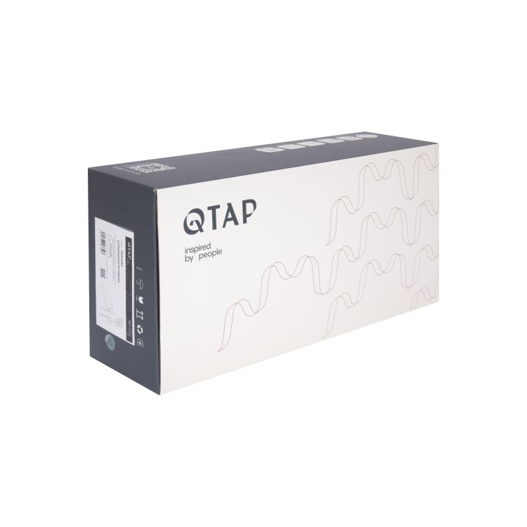 Змішувач для ванни Qtap Nando з довгим поворотним виливом та душовим гарнітуром QTNAN260CRM48652 Chrome - 8