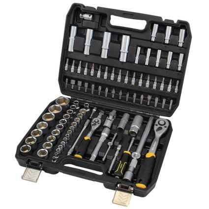 Набір насадок торцевих і біт 1/4&amp;quot;, 1/2&amp;quot; 94шт CrV mid Sigma (6003761) - 1