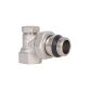 Кран SD Plus 1/2&amp;quot; ВН з антипротечкой для радіатора кутовий - 4