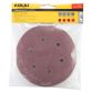 Шлифовальный круг 6 отверстий Ø150мм P150 (10шт) Sigma (9122281) - 5