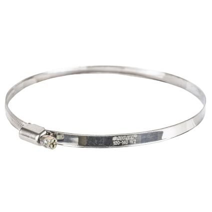 Хомут черв'ячний нержавіючий 9мм D120-140мм 10шт Sigma (2510201) - 3