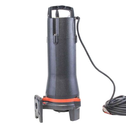 Насос канализационный 1.5кВт Hmax 23.м Qmax 170л/мин (с режущим механизмом) LEO 3.0 (773953) - 2