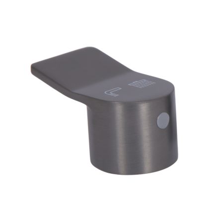 Ручка перемикача режимів Qtap (27,1x45,5x27,4) для душової системи Presto Graphite QTPRE271455274GRP50517 - 2