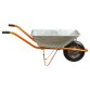 Тачка садовая одноколесная 58л 120кг колесо 13&amp;quot; FLORA (5055324) - 6