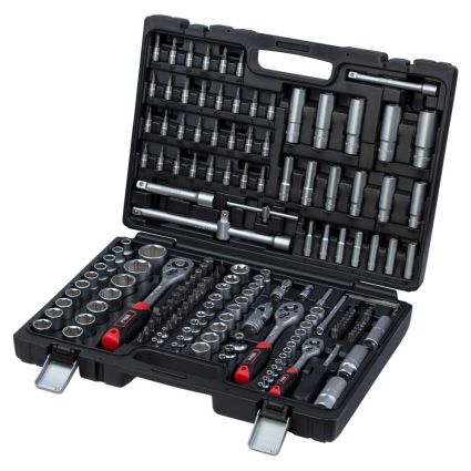 Набор насадок торцевых и биты 1/4&amp;quot;, 3/8&amp;quot;, 1/2&amp;quot; 172 шт CrV Taiwan ULTRA (6003232) - 1