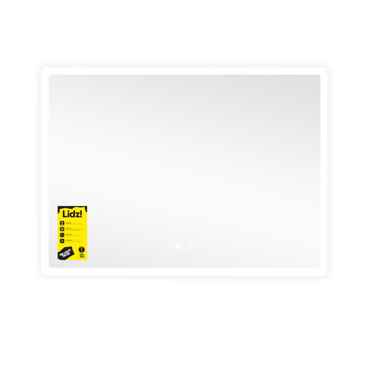 Дзеркало Lidz Orion (OR2) 800х600 з LED-підсвічуванням Touch, з антизапотіванням, з димером, рег. яскравості LDOR80060049294 - 4