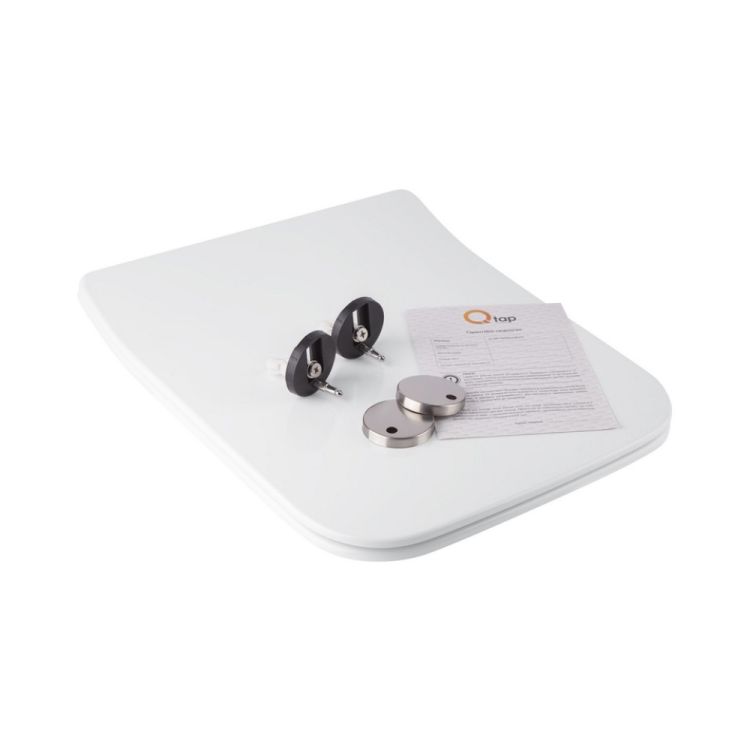 Сидіння для унітазу Qtap Crow з мікроліфтом Slim QT0599SC2170W - 7