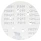 Шлифовальный круг 6 отверстий Ø150мм P240 (10шт) Sigma (9122311) - 2
