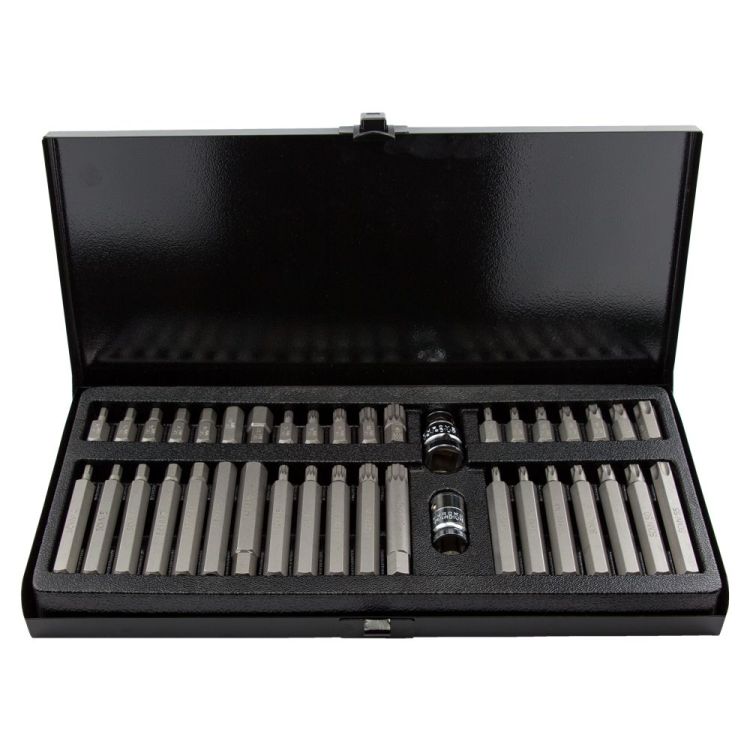 Набор бит HEX TORX SPLINE 1/2&amp;quot; 40шт S2 (металлический кейс) ULTRA (4013622) - 1