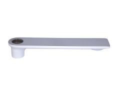 Вилив Qtap (42x36,7x227) для душової системи Presto Chrome/White QTPRE42367227CRW50527