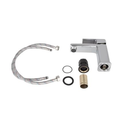 Смеситель для умывальника Dozorca 001 (k35) LDDOZ001CRM45403 Chrome Lidz - 4