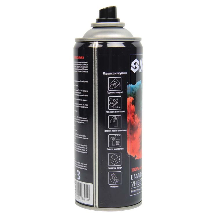 Эмаль аэрозольная акриловая 400мл RAL 6002 оливково-зеленый глянец SIGMA (2737231) - 2