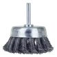Щетка проволочная чашеобразная Ø75мм хвостовик Ø6мм (стальная витая) Sigma (9028071) - 1