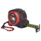 Рулетка магнитная обрезиненная QuickTape нейлоновое покрытие двустороннее полотно/зацеп автостоп 5м×32мм ULTRA (3821052) - 1