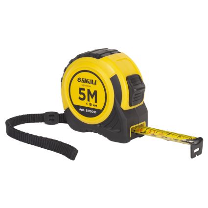 Рулетка shiftlock 5м*19мм Sigma (3815051) - 1