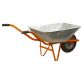 Тачка садовая одноколесная 58л 120кг колесо 13&amp;quot; FLORA (5055324) - 5
