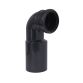 Патрубок Qtap зливний кутовий DN90 112х158х304 мм для інсталяції Standard QTSTD167BL50800 - 1