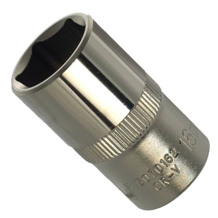 Насадка шестигранная короткая 1/2&amp;quot; 16мм CrV ULTRA (6070162) - 5