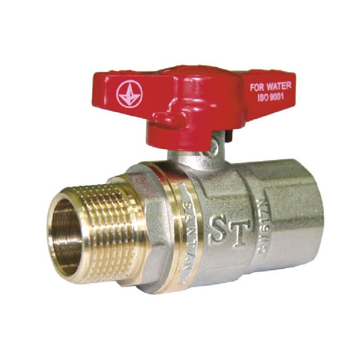 Кран шар.3/4&amp;quot; нв чм SANTAN (усиленный) Premium - 1