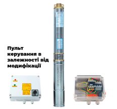 Насос відцентровий 380В 11кВт H 94(64)м Q 1100(750)л/хв Ø145мм колеса нерж сталь+пульт DONGYIN (6SP46-7) (7777453)