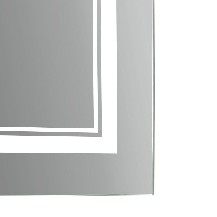 Дзеркало Qtap Cardinal (CA1) 800х500 з LED-підсвічуванням Touch, з антизапотіванням, з димером, рег. темп. кольору (3000-6500K) Reverse QT0478C5080 - 9