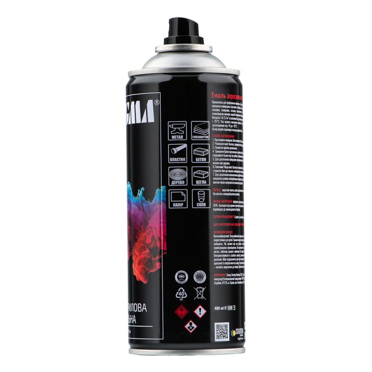 Эмаль аэрозольная акриловая 400мл RAL 4003 розовый глянец SIGMA (2736901) - 3