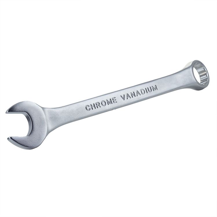 Ключ рожково-накидний 27мм CrV satine Sigma (6021271) - 8