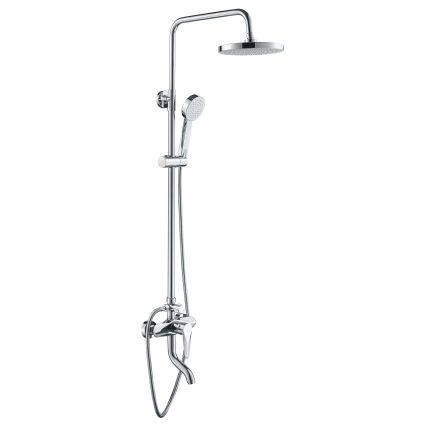 TULIP система душевая (смеситель для ванны, верхний и ручной душ) - 1