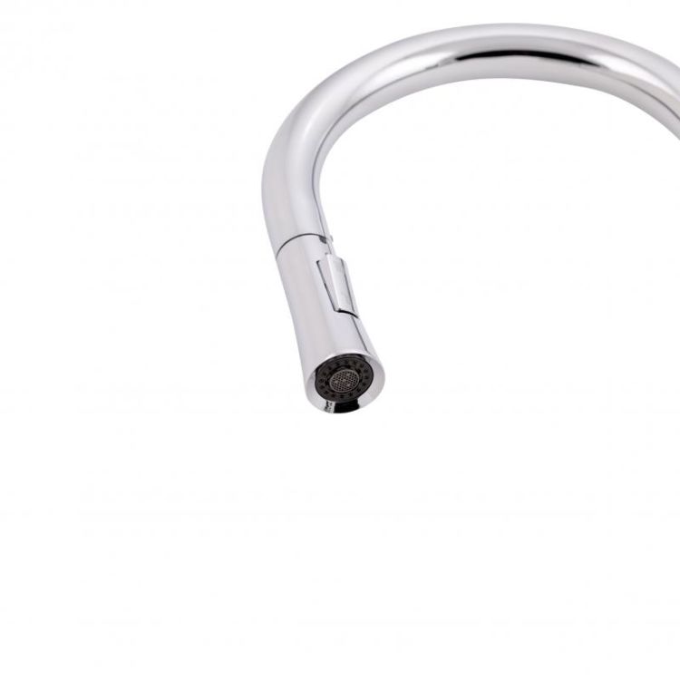 Смеситель для кухни с выдвижным изливом Qtap Evicka 9135103UC - 6
