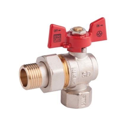 Кран з амер. кутовий 1/2 Sandi SD222NW15PN40 - 1