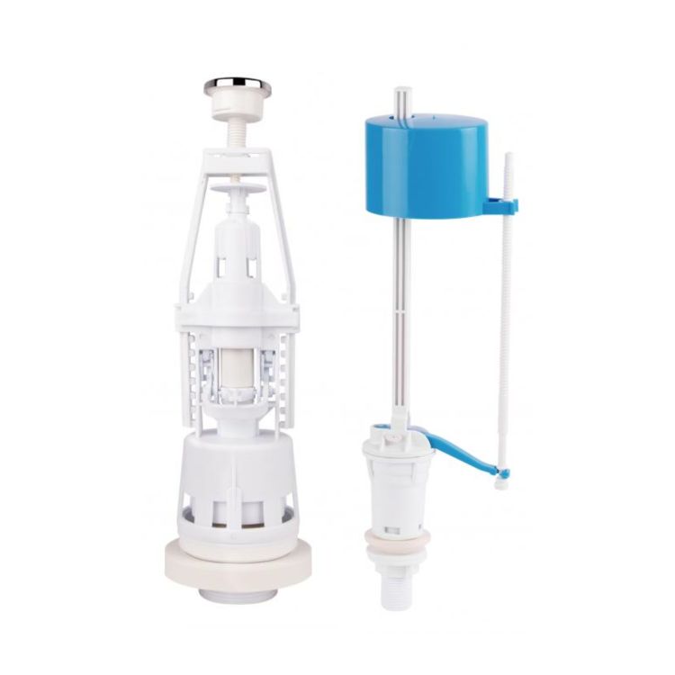 Комплект арматуры с клапаном нижней подачи 1/2 Lidz - 1