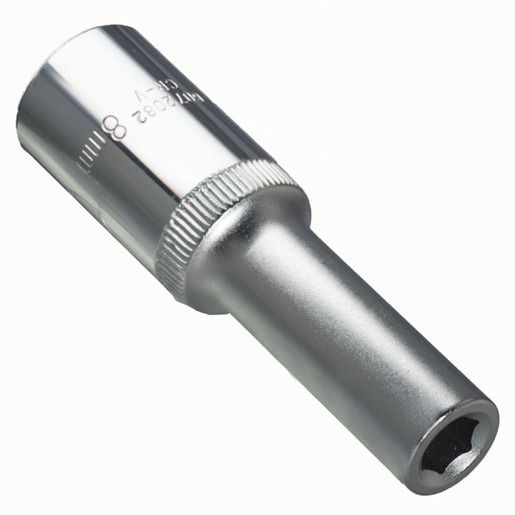 Насадка шестигранна довга 1/2&amp;quot; 8мм CrV ULTRA (6072082) - 6