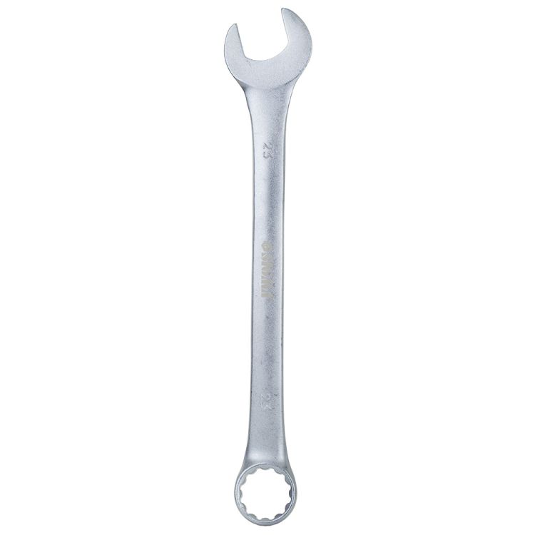 Ключ рожково-накидной 23мм CrV satine с подвесом Sigma (6021681) - 1