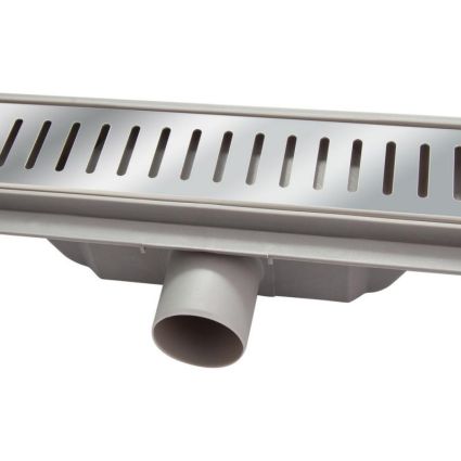 Трап лінійний Q-tap Dry FA304-900 з нержавіючої сіткою 900х73 - 4