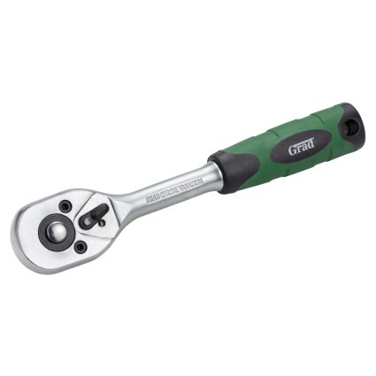 Ключ-трещотка 1/4'' 150мм 45T Grad (6050345) - 3