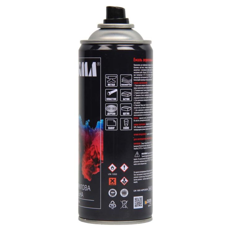 Эмаль аэрозольная акриловая 400мл RAL 1036 золотой глянец SIGMA (2736851) - 3